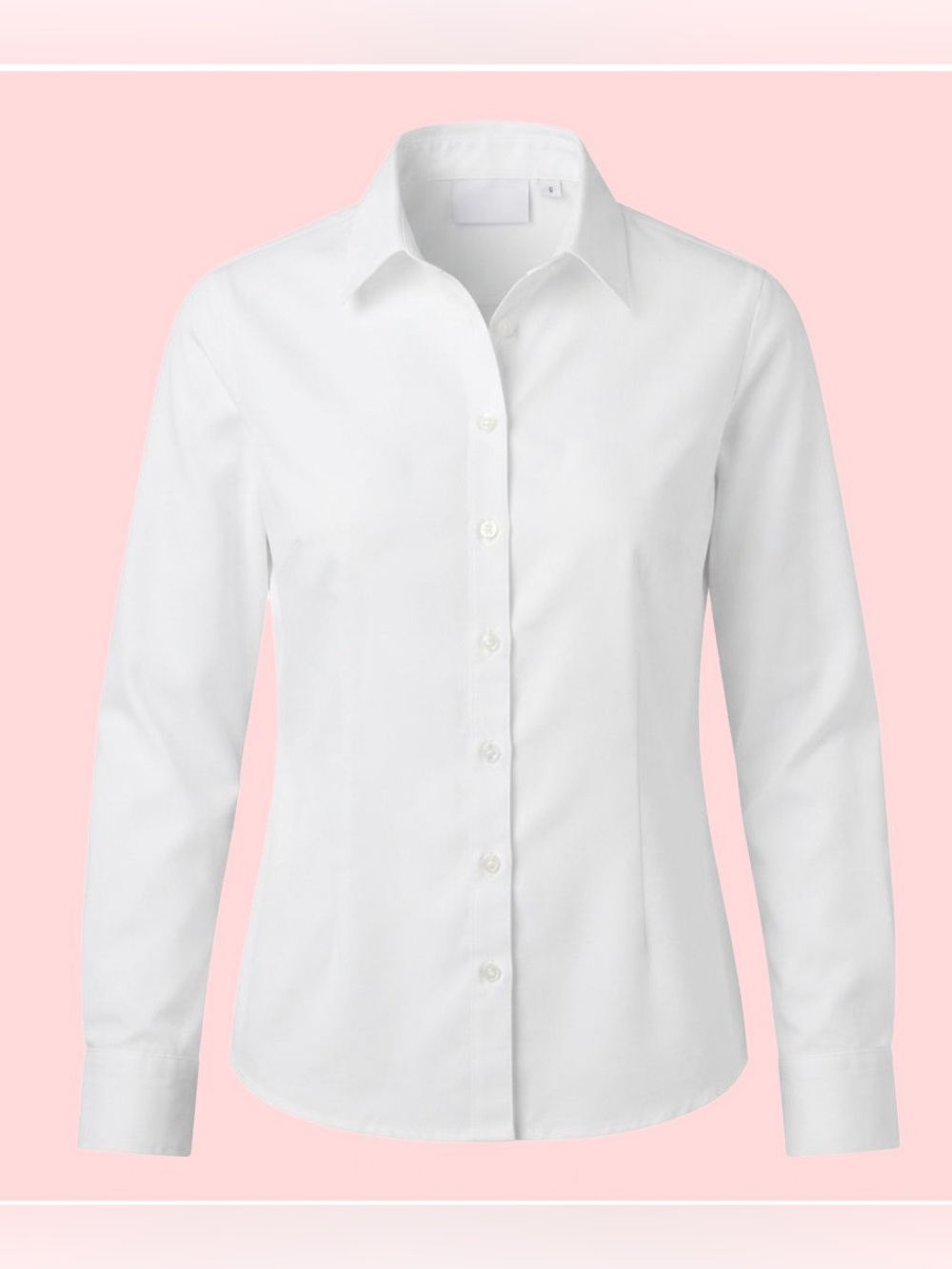 Banana Republic Women's White Button-Up Shirt Size 4